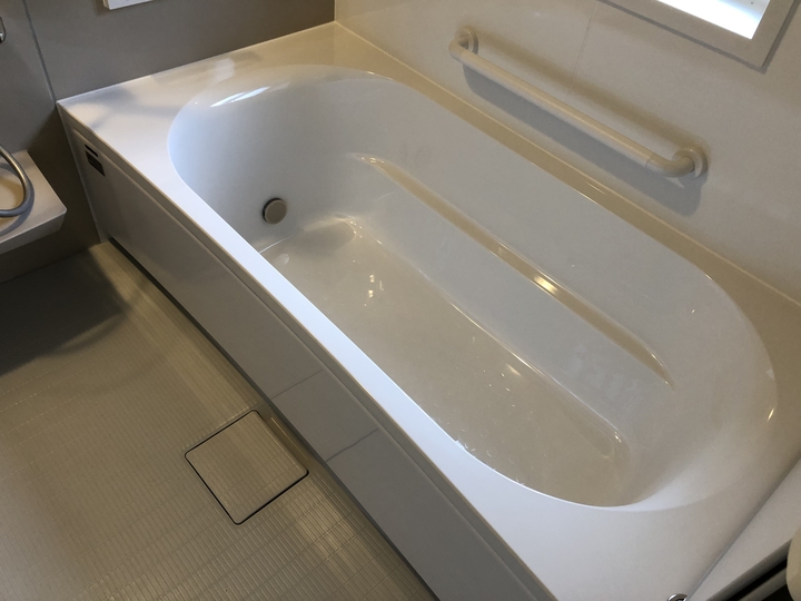 福島県郡山市のお家で寒いタイル風呂からタカラ製ユニットバス・ミーナに交換した水回りリフォーム事例